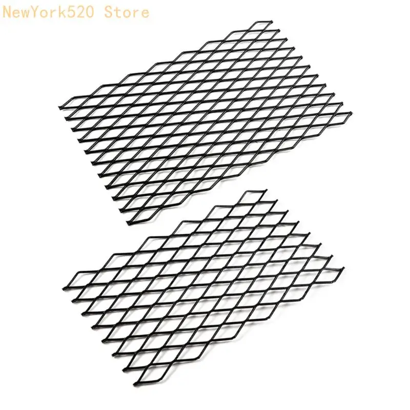 

N84C Stove Grate Steel Fireplaces Grills Heavy Duty Grate Mesh Heat Resistant Holder Grates Easy to Use
