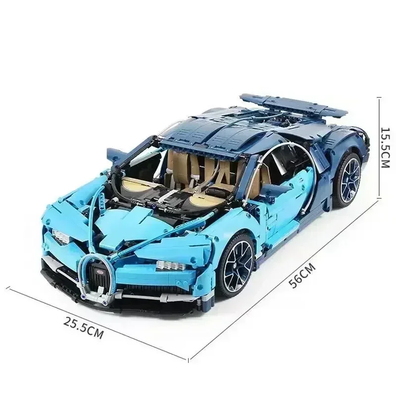 3599Pcs Bugattied Super Sports Racing Car Building Blocks Set Toys For Children Birthday Christmas Gift