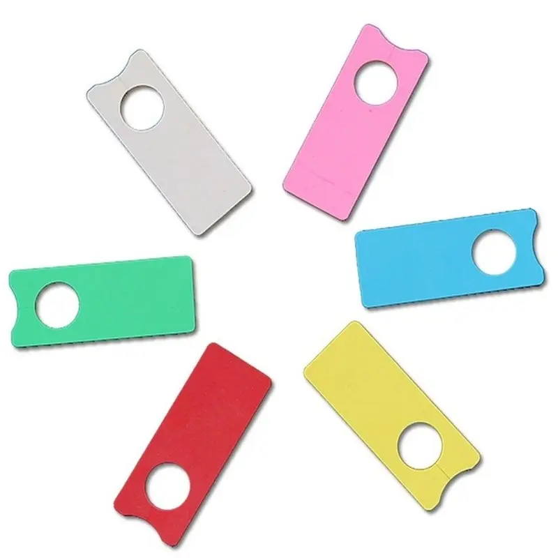 DTA4-1Set/600Pcs Gardening Tags Plant Tree Labels Hanging Nursery Garden Markers Writable Plant ID Boards