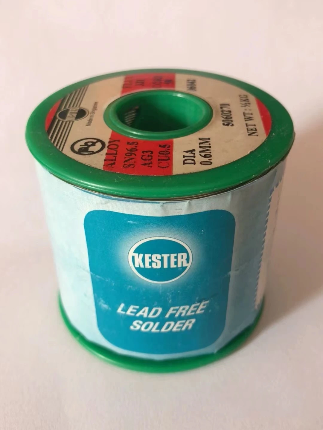 15m American Kester Lead-Free Silver Solder Wire With 3% Silver Wire Diameter Of 0.6mm, Used For Soldering Headphone Audio Wires