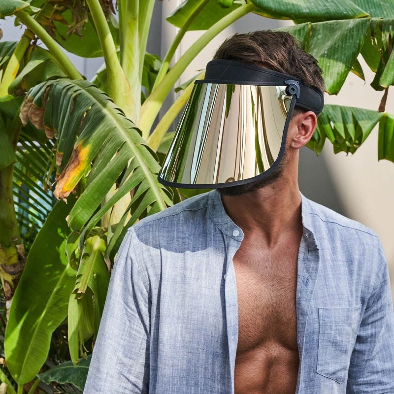 

Luxury Women's Hat Casual Sun Protection Lens Hat Soft Plastic Windproof Ladies Hat Anti-ultraviolet Outdoor Sports Sun Hat