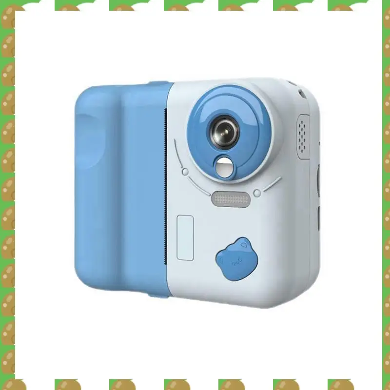 

T36C Kids Instant Print Camera 1080P HD Digital Camera With 2.4 Inch IPS Screen 10X Optical Zoom Includes 32GB TF Card Blue