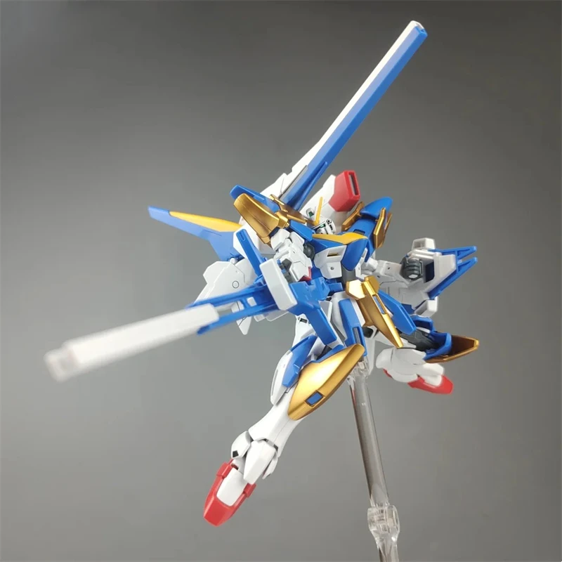 Bandai HGUC V2 Assault-Buster Gundam Assault Bombing Robot Figure Anime Peripheral Collection Ornament Toy Birthday Gift