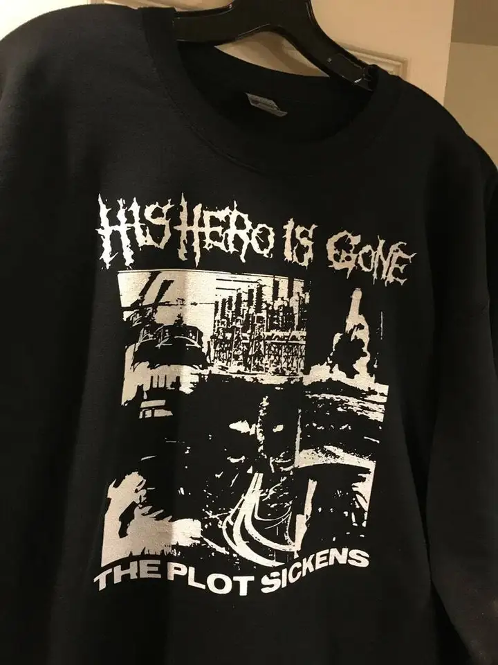 His Hero Is Gone T-Shirt, punk band t-shirt, gift for fan TE3577 His Hero Is Gone T-Shirt, punk band t-shirt, gift for fan TE3577