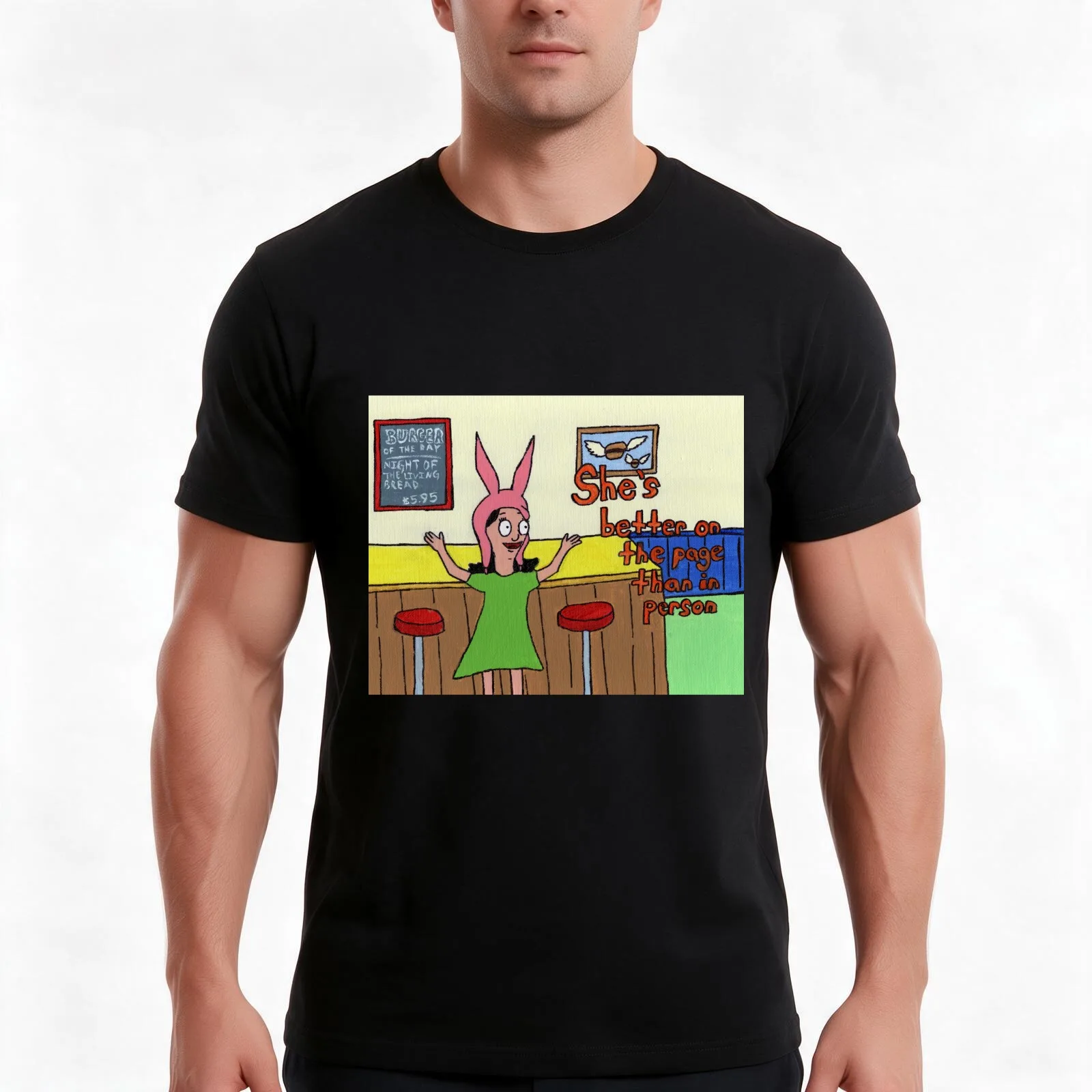 Better on the Page T-Shirt, Summer Casual Cotton Tee, Oversized Streetwear Tops, Vintage Graphic Print, Loose Fit Short Sleeve