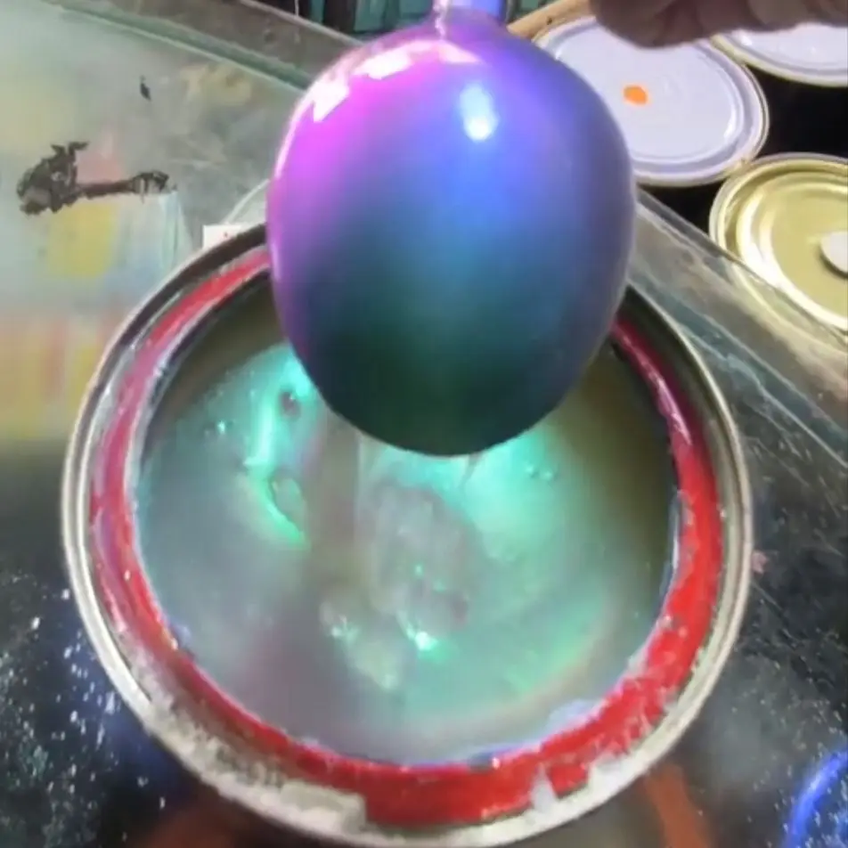 السائبة قوس قزح أورورا سوبر تحويل الحرباء مسحوق الصباغ اللون التحول طلاء السيارات مسحوق صباغة Hypershift الصباغ 01