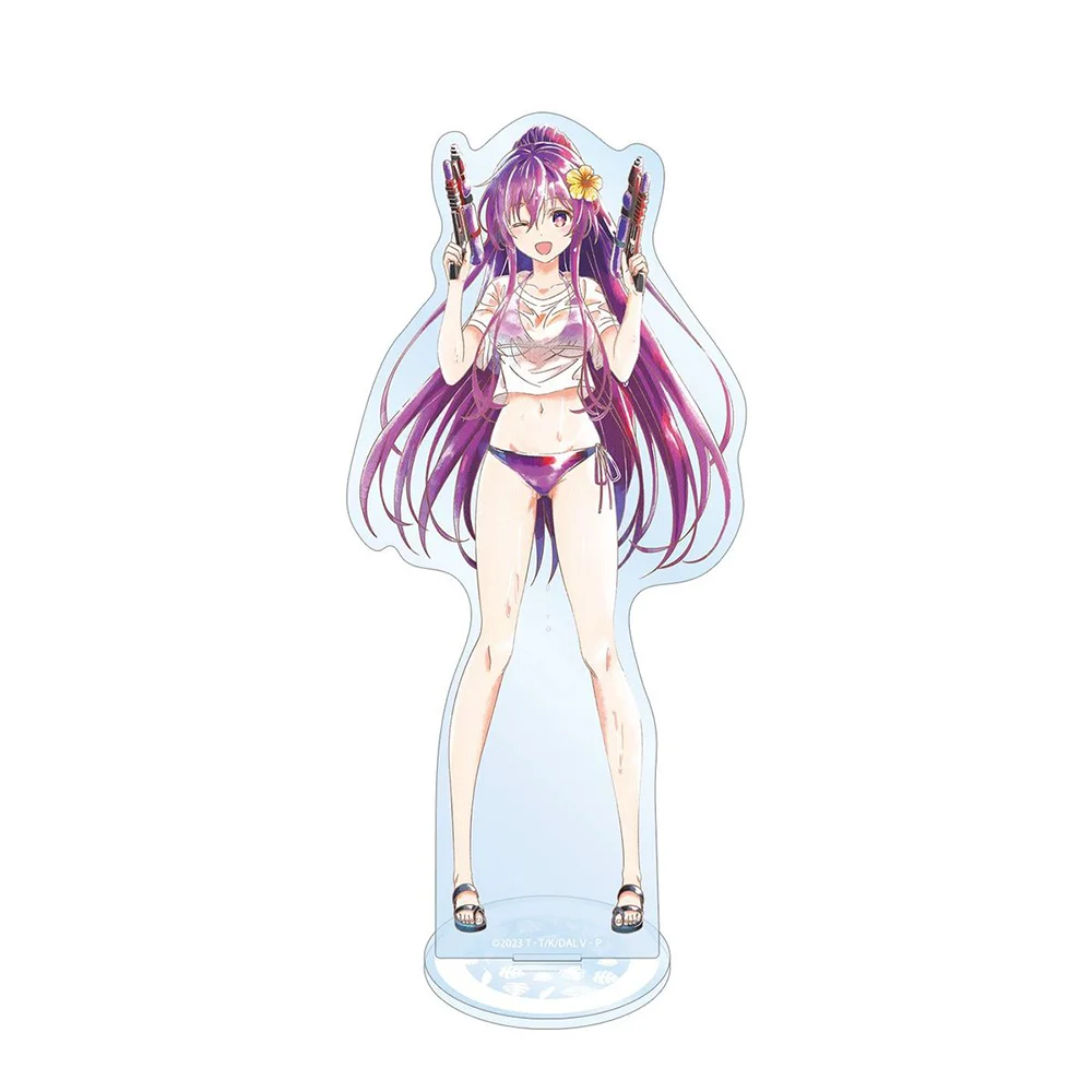 Anime Date A Live V  Origami Tohka Kotori Yoshino Kurumi  Vacation 15CM Acrylic Stand Keychain Anime Stand Tabletop Display