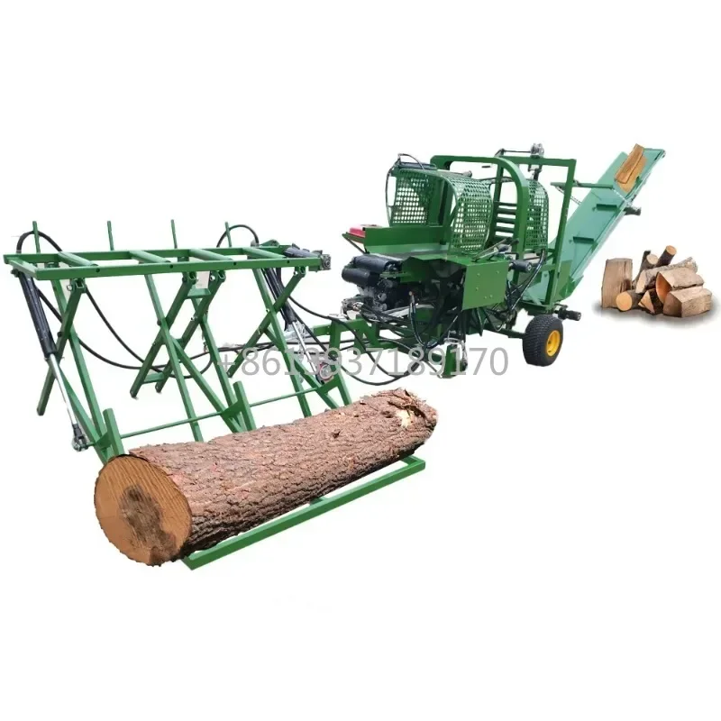 Firewood Processor 30T 500 with Honda Petrol Engine Log Splitter Machines