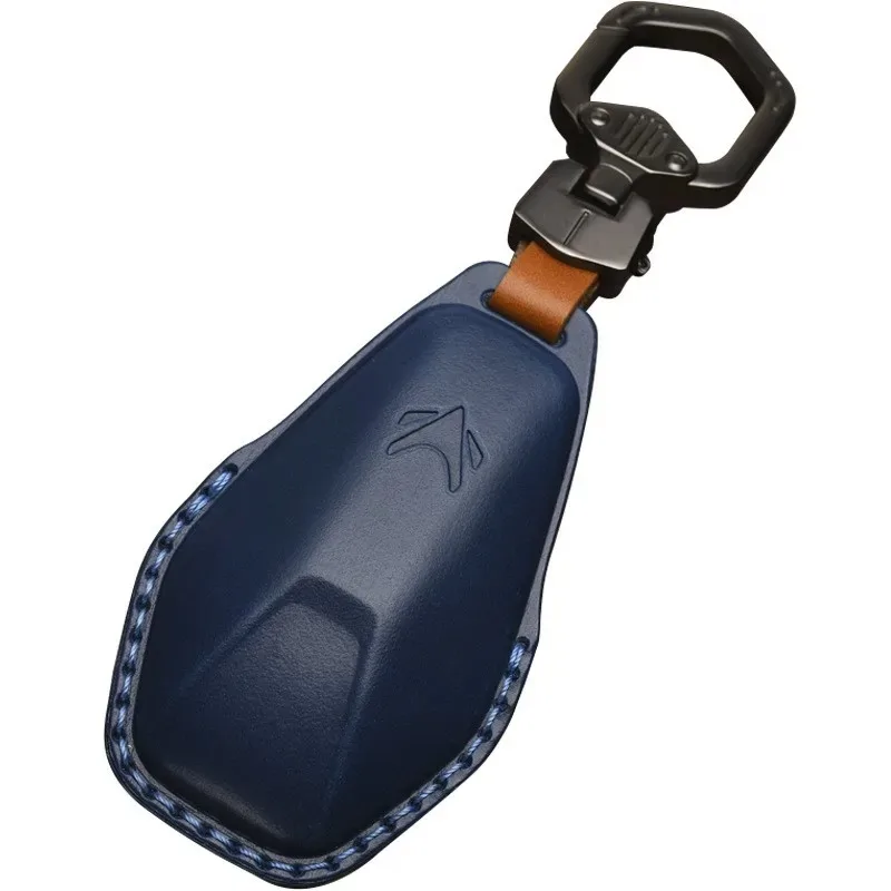 Customized Car Key Case Leather for ALFA ROMEO S T Key Cover Buckle Car Accessories