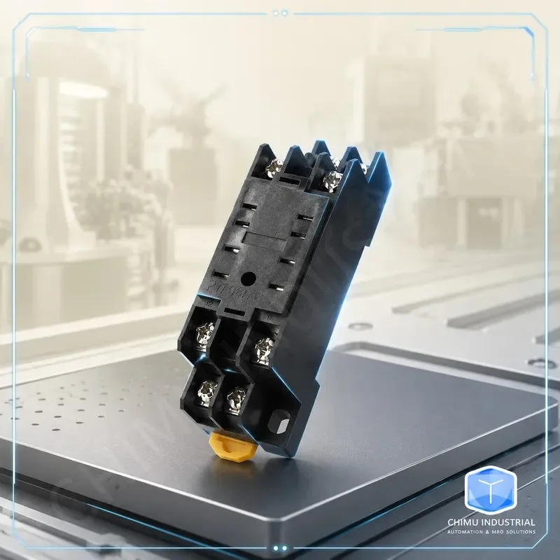 【CHIMU INDUSTRIAL】 for PYF08A Relay Socket Base 8 Pin for MY2NJ HH52P HY3-2