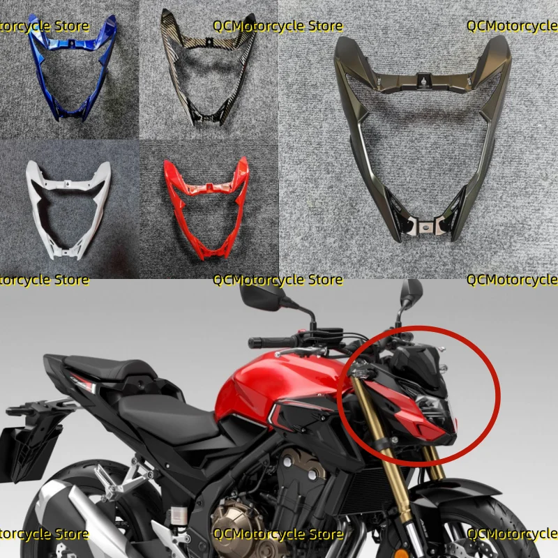 

Motorcycle Accessories Front Headlight Hood Fairing Panel Cover Nose Head Cowl Fit For CB500F CB 500F CB500 F 2016 2017 2018