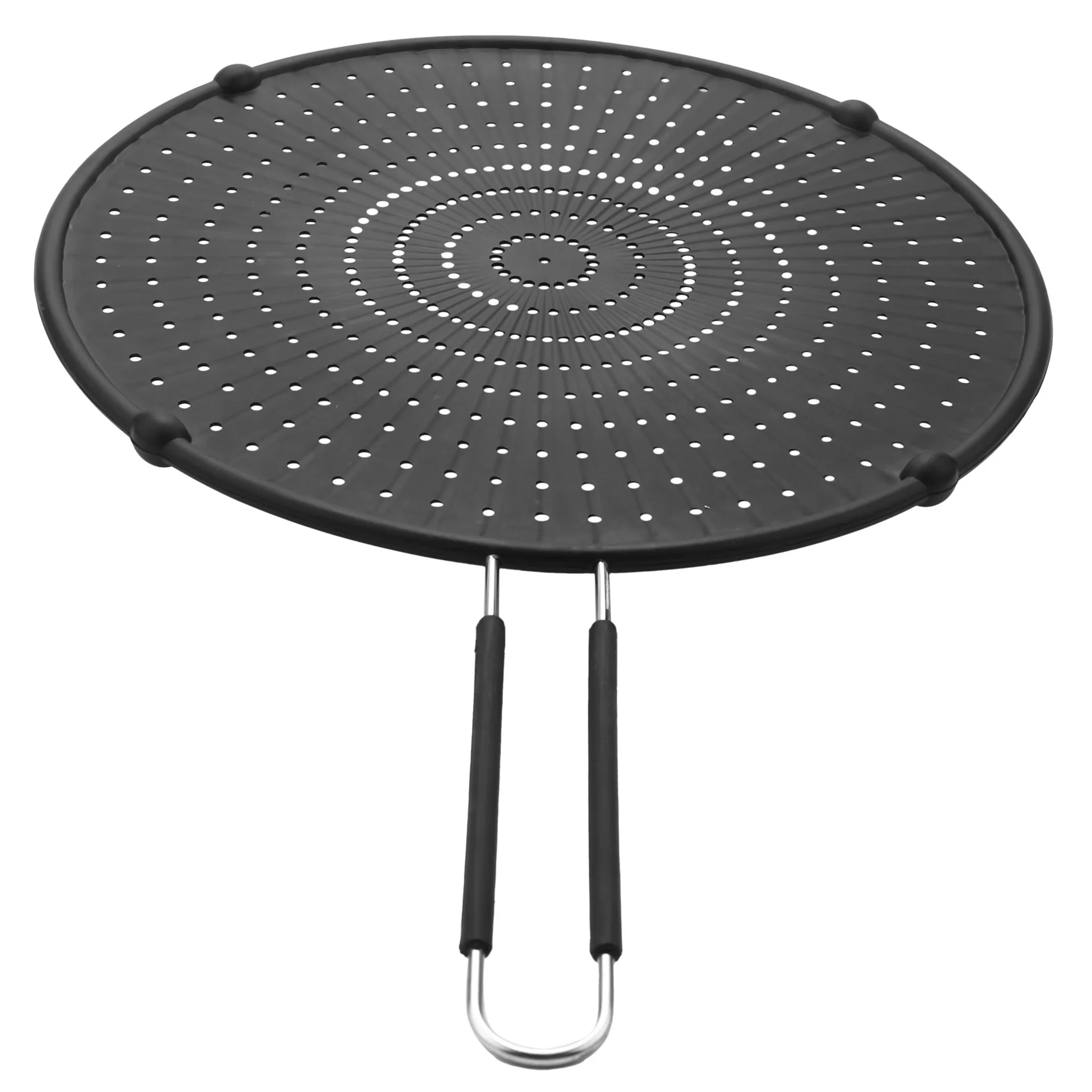 A98E-2X 32Cm Silicone Splatter Screen Guard Nonstick Oil Grease Pan Lid For Frying Pan Skillet Cooking Silicone
