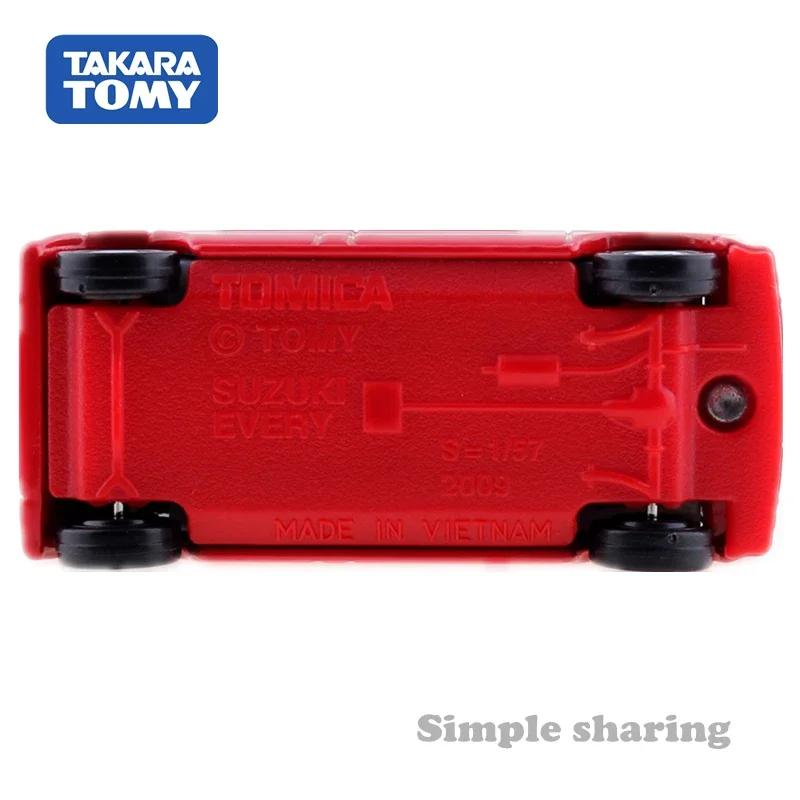 Takara Tomy Tomica No.68 Suzuki Post Van In Red 1/57 Car Kids Toys Motor Vehicle Diecast Metal Model