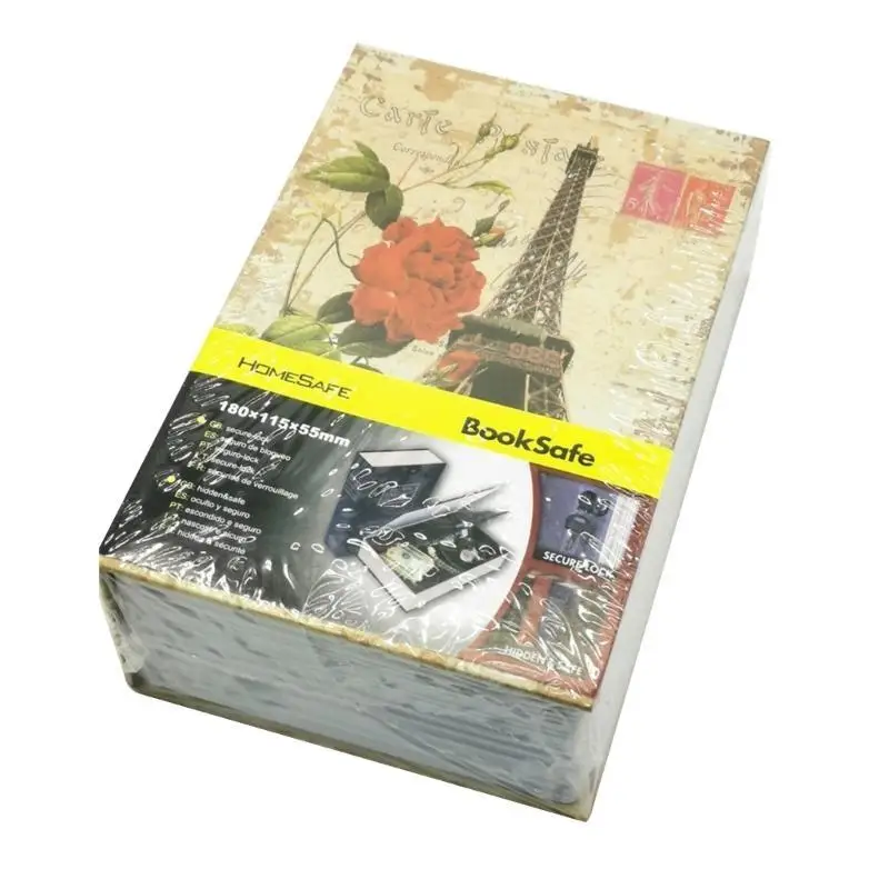 

G6KF Book Storage Box Transfer Safe Used to Hide Money Jewelry and Small Items