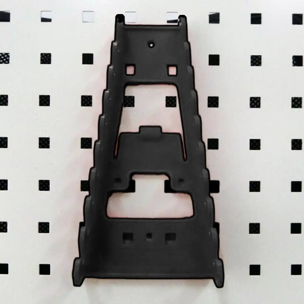 البلاستيك وجع درج منظم مآخذ أدوات التخزين متعددة الفتحات البلاستيك أداة ثقب لوحة هوك أصحاب المفك القياسية #2