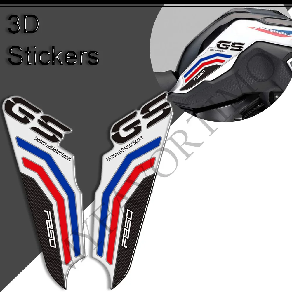 2019 2020 2021 2022 2023 Stickers Decals Protection Tank Pad Side Grips Gas Fuel Oil Kit Knee For BMW F850GS F 850 GS F850