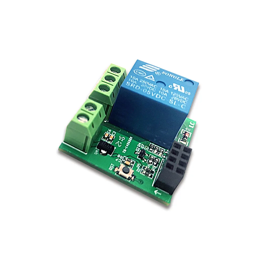 ESP8266 ESP-01 DC5V 1/2 Way WIFI Control Relay Module Separate Base Plate Smart Home Remote Control ESP-01 Wireless WIFI Module