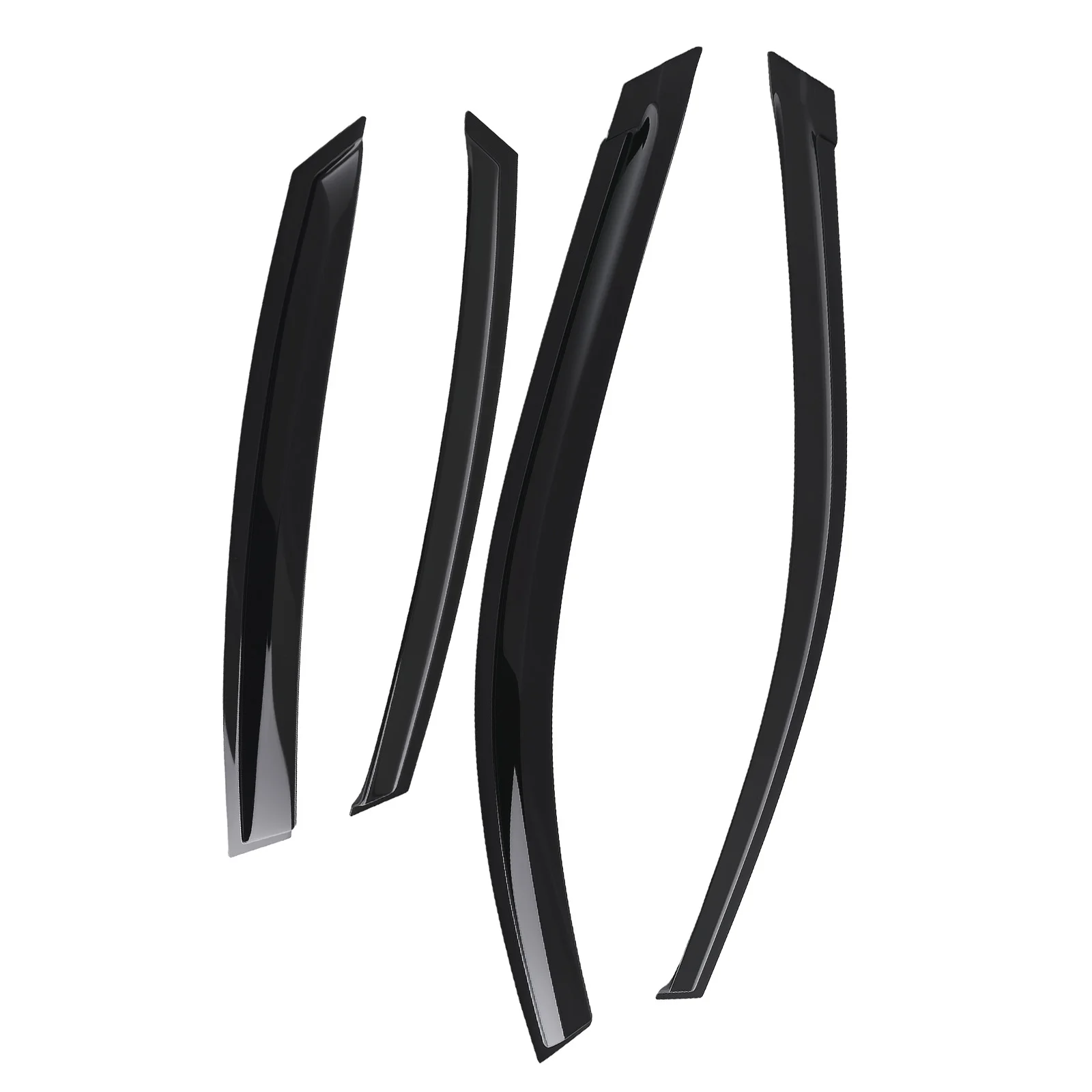 

Комплект из 4 дефлекторов окон (ветровиков) для HYUNDAI ELANTRA 2017-2020, дымчатые тонированные