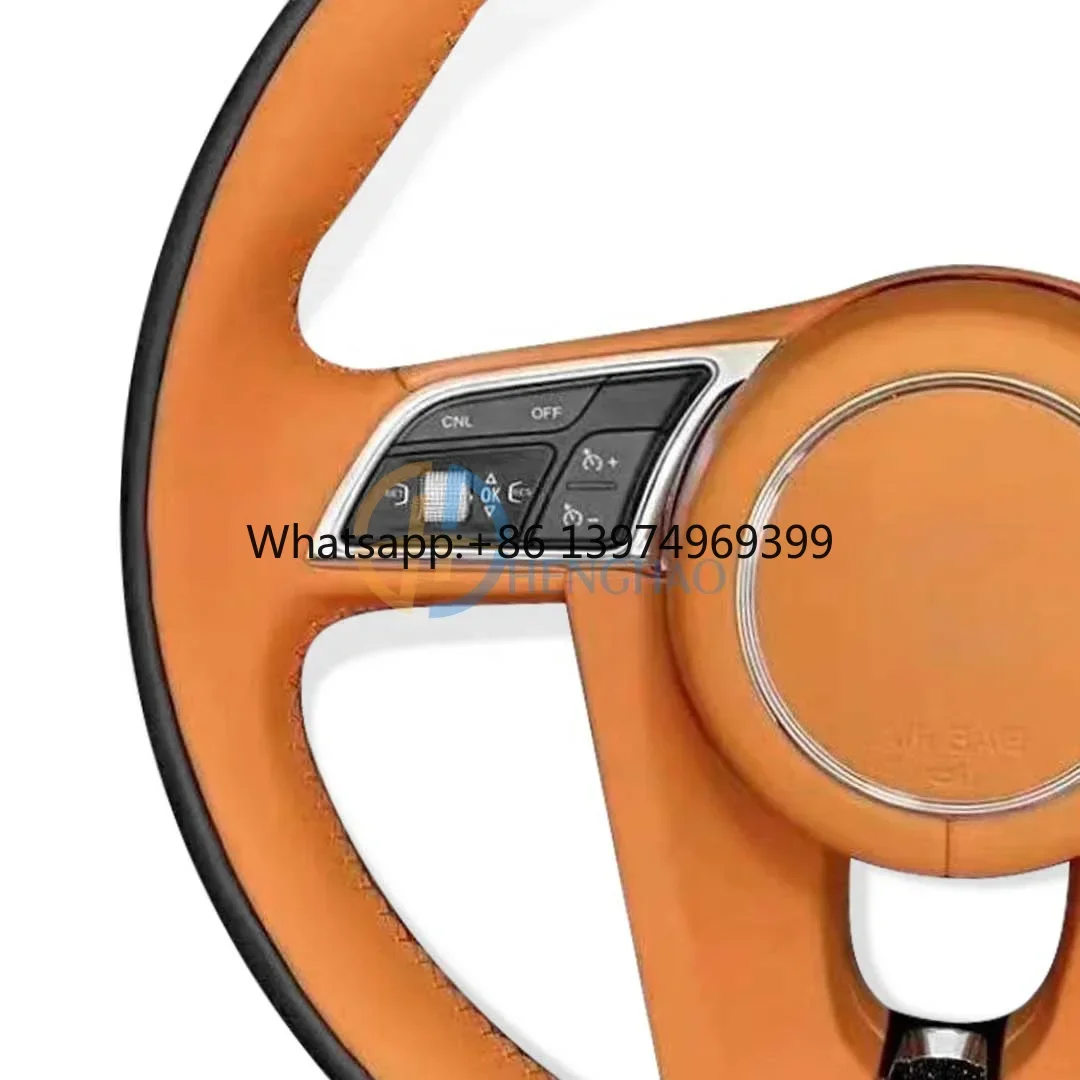 Custom Leather Steering Wheel for Bentley Flying Spur Continental GT Steering Wheel Upgrade New Style