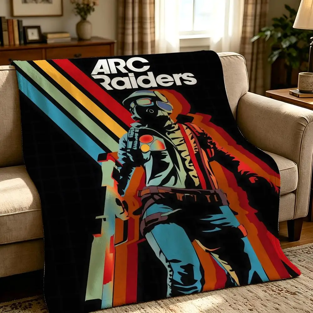 game A-ARC Raiders-s Throw Thick Comfort Flannel Quilt, Multi-scene Use Indoor Outdoor Daily Nap