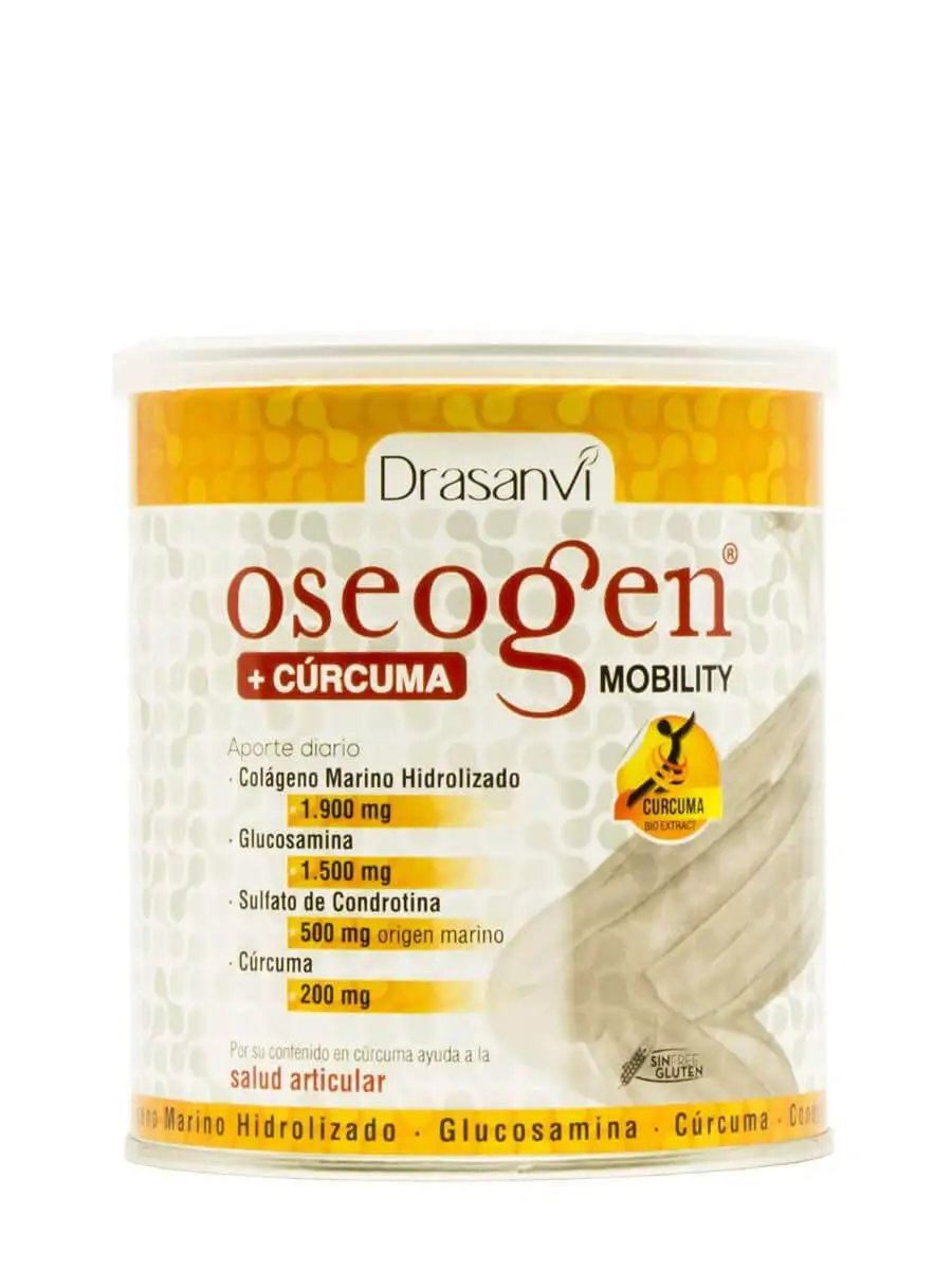 Oseogen mobility + turmeric orange flavor 300 gr-relieves muscle and joint pain