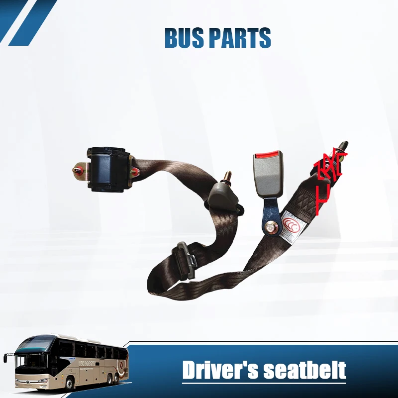 NEW Driver Seat Belt for Coaster, JMC Jingma, JAC Bostone, King Long Bus Accessories