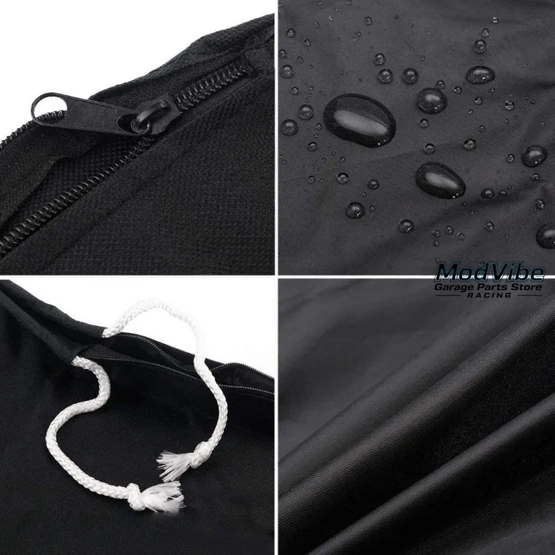 210D Oxford Cloth 6-250HP Full Outboard Motor Engine Boat Cover Waterproof Anti-scratch Protector UV-proof Dust-proof Sun-proof