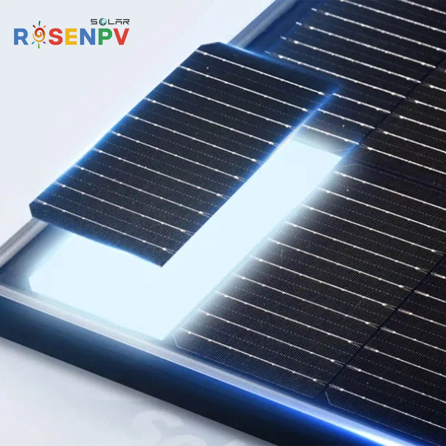 Rosen Tier 1 Bifacial Mono Pv Solar Panel 550w 580w 600w 720w Wholesale Manufacturer Price