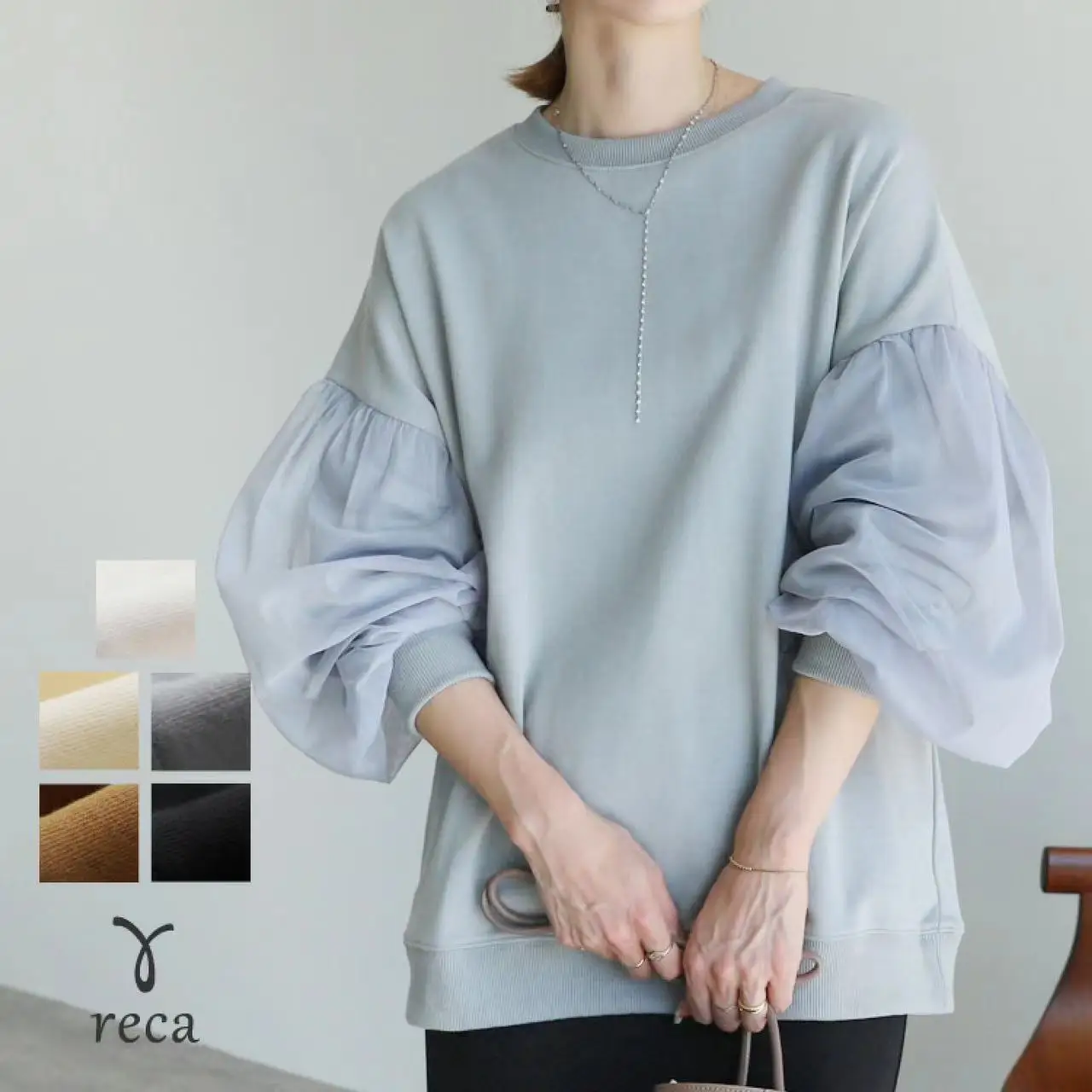 Los casual dames T-shirt sweatshirt Bubble Sve Me Top Comfortabel ademend katoen Lang Sve rond Ne Sweatshirt