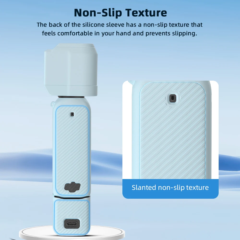 Силиконовый чехол BRDRC Pocket 3, защитный чехол, защита объектива, устойчивый к царапинам рукав, чехол для DJI Pocket 3, аксессуары