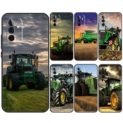 Farm Vehicle Tractor Case For Samsung Galaxy A55 A35 A25 A15 A51 A71 A12 A32 A52 A13 A33 A53 A54 A34 A14 Cover