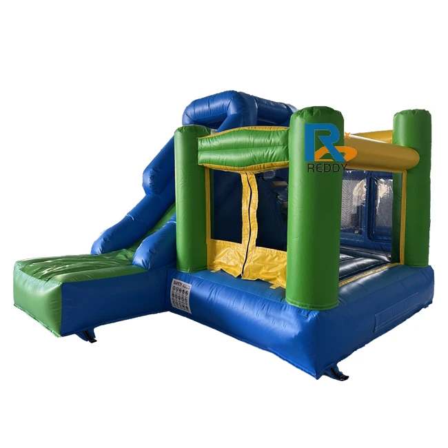 Family Adventure Inflatable bounce Slide and Bounce House Combo Fun for Team Building Inflatable Games