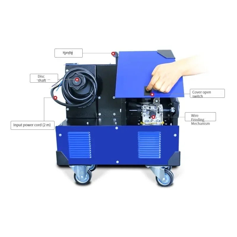 220v 電気新 2 シールド溶接機 NBC200/250/300 統合二酸化炭素ガスシールド溶接機 220v/380v