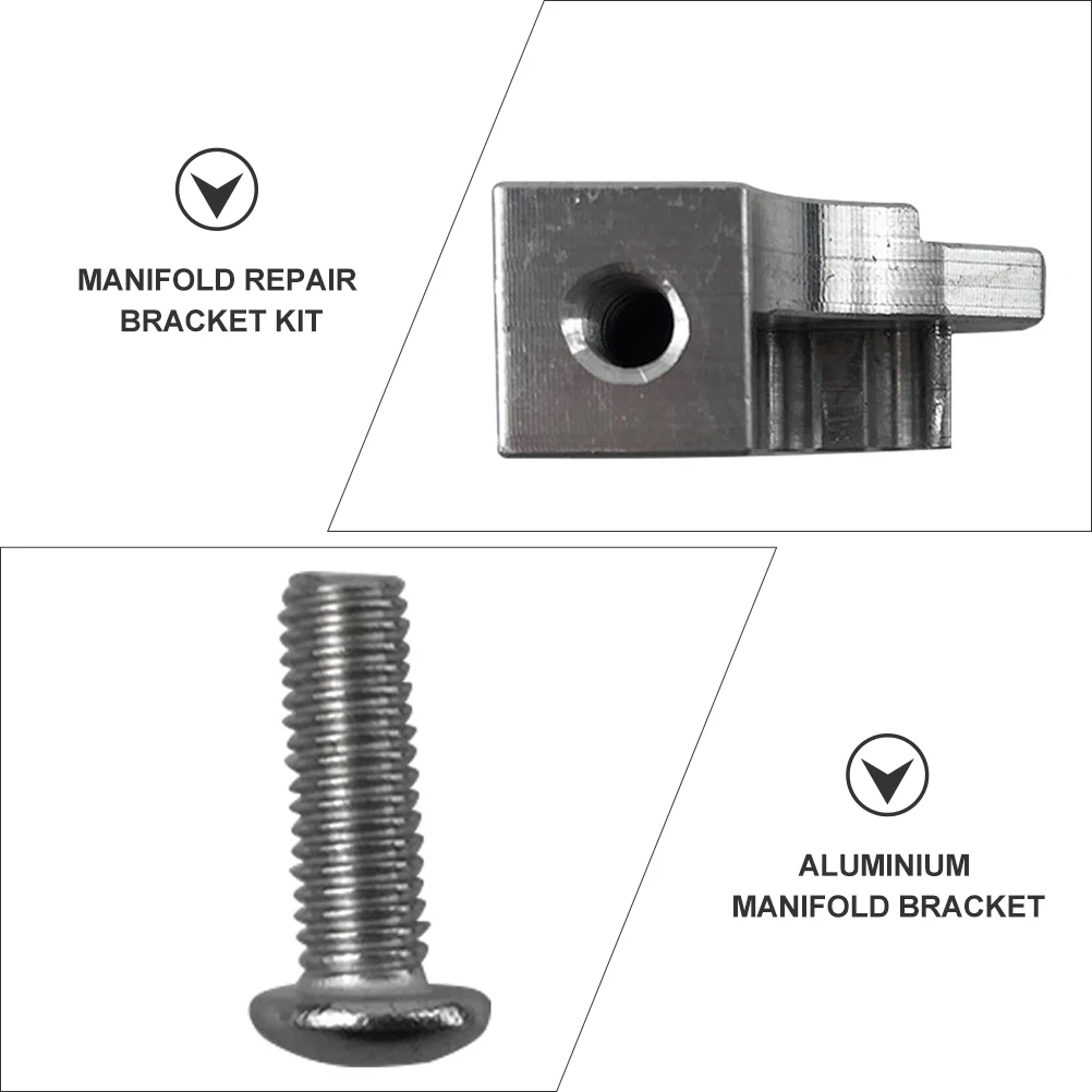 

1 set 1 Set Aluminium Alloy Intake Manifold Kit For Car 03L129086 03L129711 Durable Replacement Engine Manifold Bracket Auto