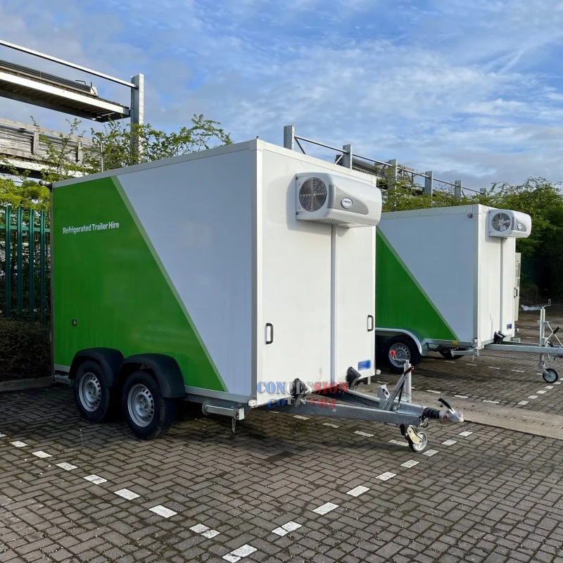 

Wholesale Customized Portable Cold Room Trailer Refrigerated Trailer for Events Cooling Room Mobile Freezer Trailer