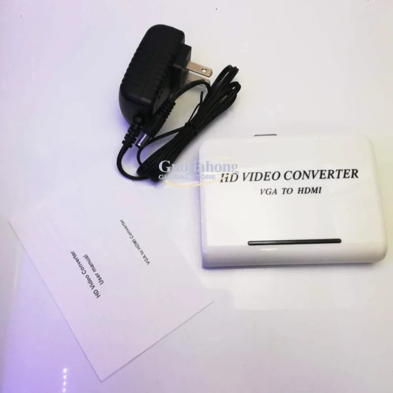 

VGA to Converter with audio high definition adapter cable Computer TV Projector Video adapter