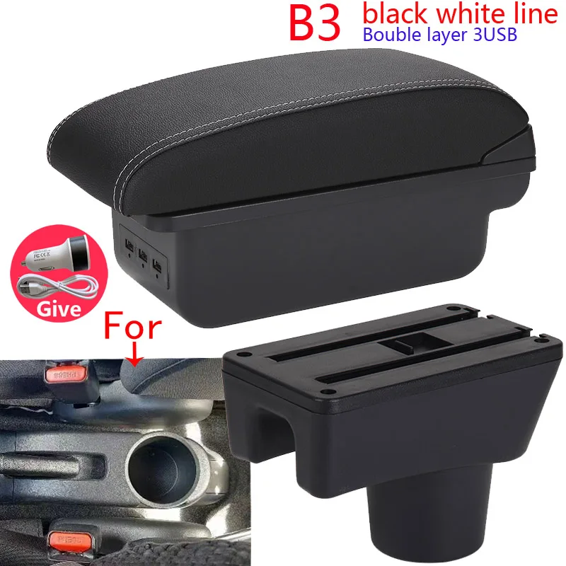 Voor Mitsubishi Attrage Mirage Armsteun Doos Voor Dodge Attitude Mitsubishi Space Star Auto Armsteun Opbergdoos Auto Accessoires