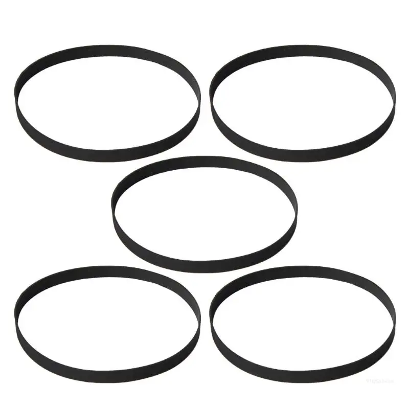 5PCS Turntable Belts Tape Machine Belt 5mm Rubber Belts for Recorder Walkmans for DIY Projects Dropship