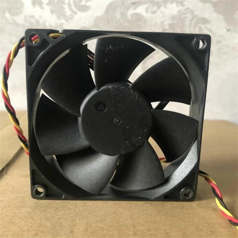 AD08012HX207600 12V 0.15A 8CM 8020  3-wire cooling fan