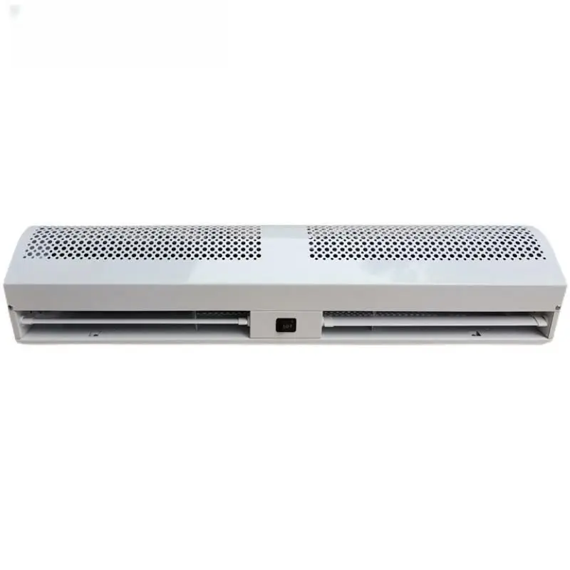 Wall-Mounted Low Noise 3800m³/h Cross Flow Industrial Air Curtain, Remote Control for Malls