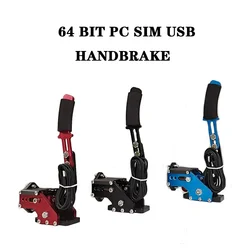 USB Handbrake SIM For G25/27/29 T300 T500 64Bit PC Racing Games Fanatecosw Dirt Rally Drift Hand Brake El Brakes Lever