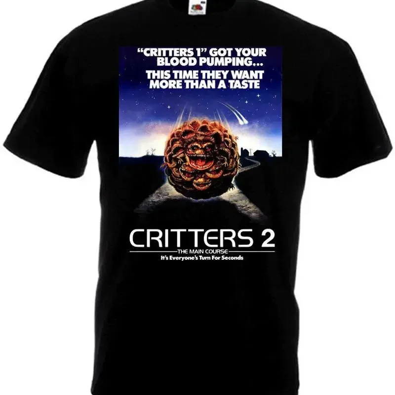 CRITTERS 2 Movie Poster T shirt all sizes black