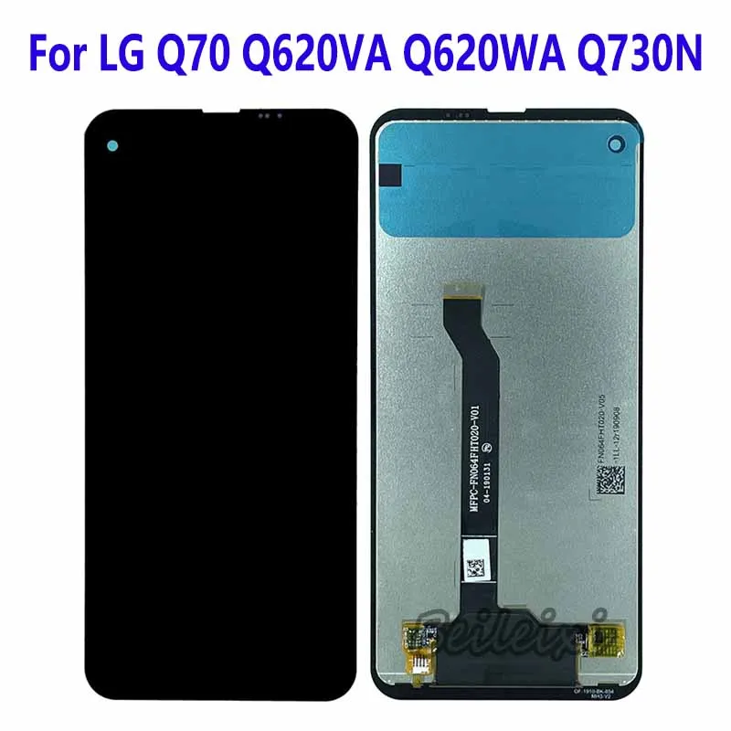 Per LG Q70 Q730N Q730B Q620VA Q620WA Q620VAB LM-Q620WA Display LCD Touch Screen Digitizer Assembly Parti di ricambio