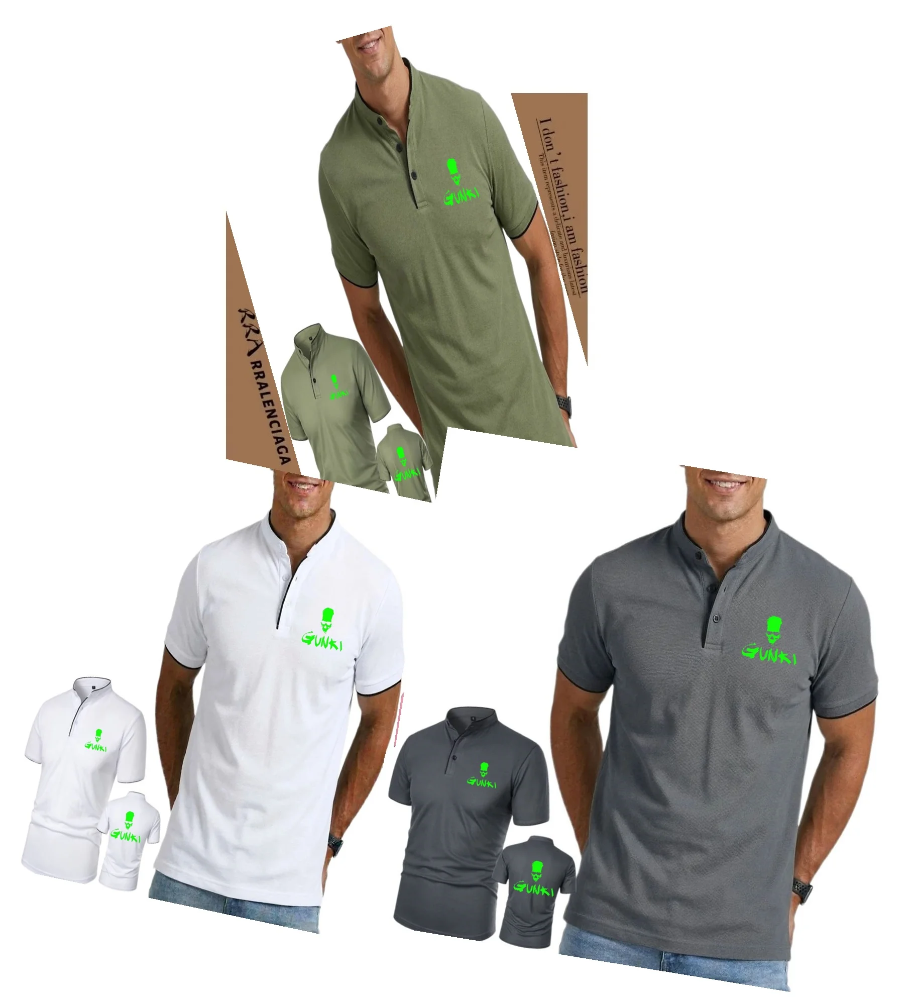 Youth Motorcycle GASGAS Factory Racing Team MEN Shirt Sports T-Shirt Fashion Men's Short Sleeve Henley Shirts Tees Polos Summer