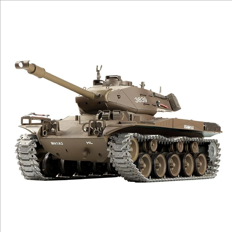 Henglong 2,4 Ghz 1/16 escala 7,0 plástico Walker Bulldog RTR RC tanque modelo 3839 para colecciones