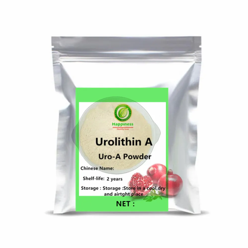 

99% High Purity Urolithin A Uro-A Powder, CAS 1143-70-0, Premium Raw Material for DIY Handmade Cosmetics, Sealed Foil Bag Pack