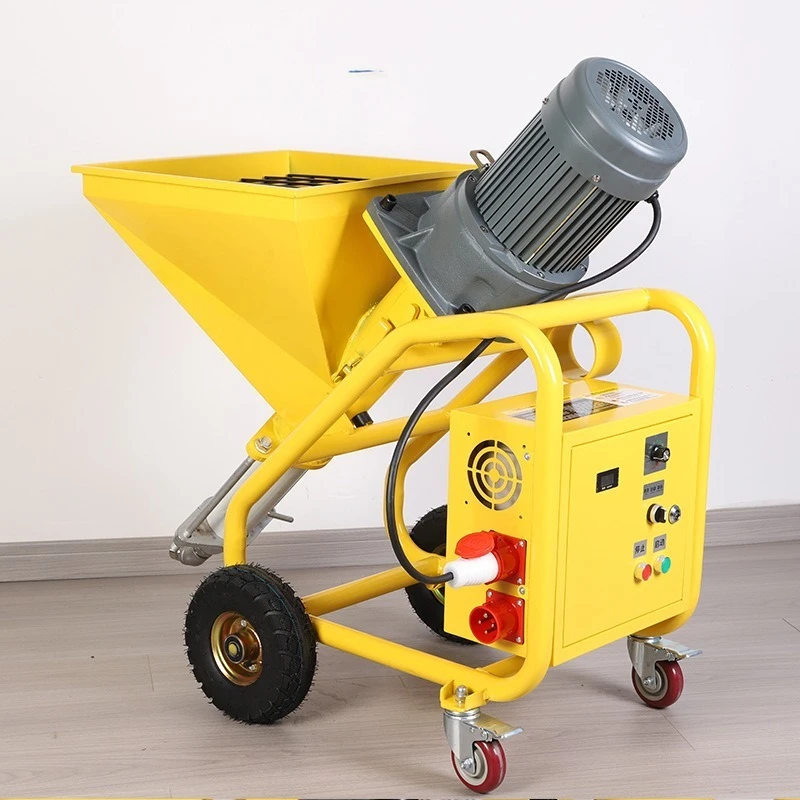 Spot Multifunctional Fireproof Coating Sprayer Automatic Powder Wall Plaster High Power High Pressure Spraying Wholesale