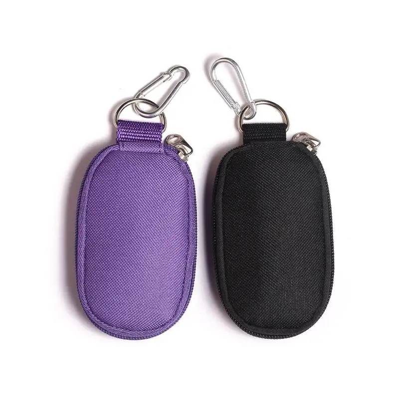 

10-Compartment Essential Oil Bottle Bag Travel Portable Anti Drop Storage Box Keychain Organization Pouch For Aromatherapy