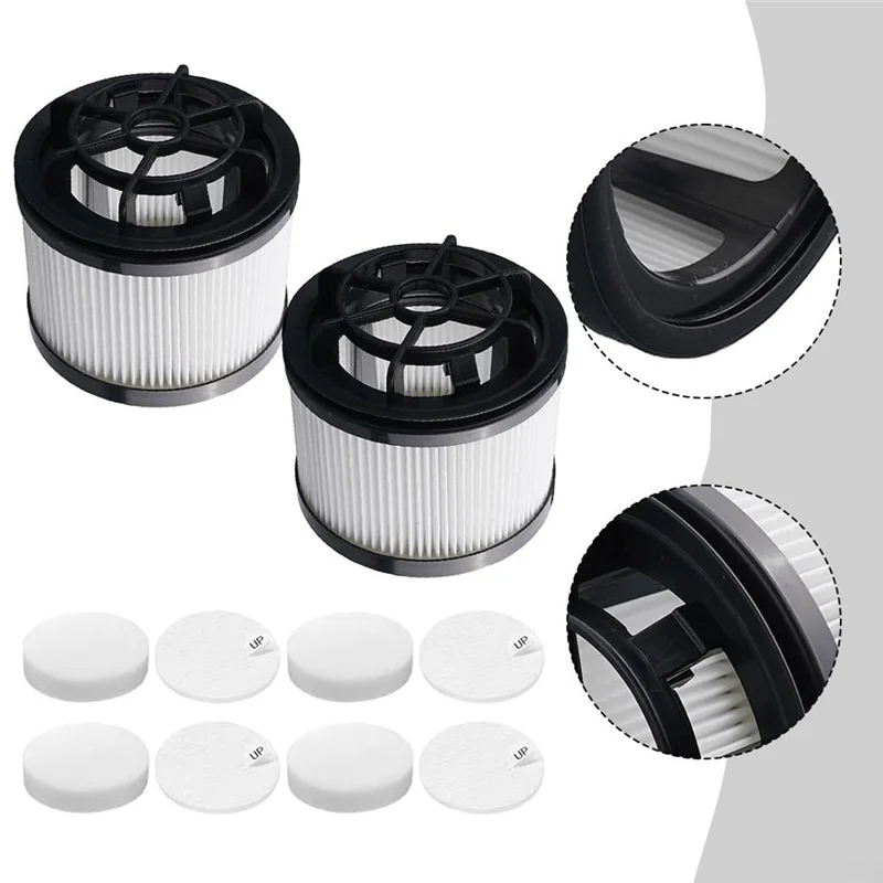 لماذا-For LVAC 300 طقم استبدال المكنسة الكهربائية اللاسلكية قطع غيار الفلتر الكاملة