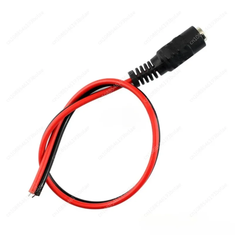 DC 5.5 X 2.1 Black and Red Female Cable 3A Monitoring Power Cable Centralized Power Supply 12V24V DC 30cm